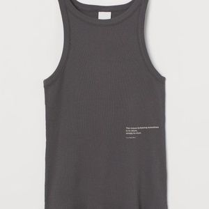 H&M Ribbed Tank Top